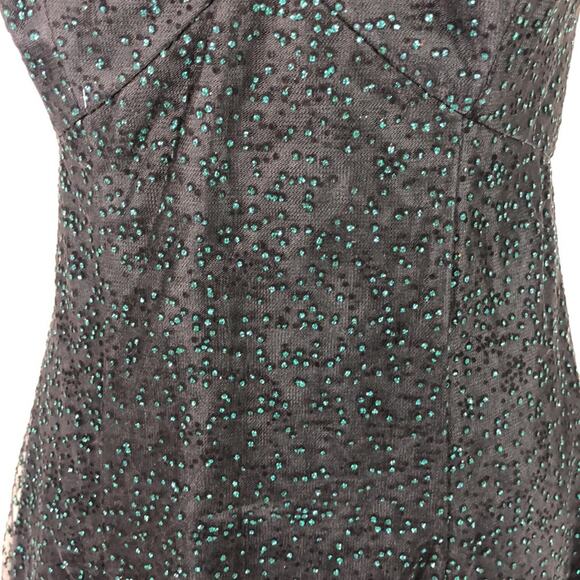 Marchesa Notte Off Shoulder Ombré Dress Blue Size 4 NWT - Picture 8 of 10